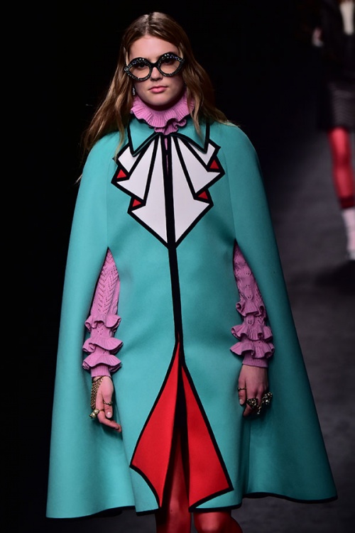 Gucci autumn/winter 2016 runway (Credit: AFP Photo/ Giuseppe Cacace)